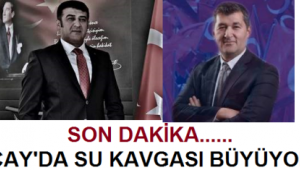 Son Dakika….Çayda su kavgası büyüyor Şimdi dee……..