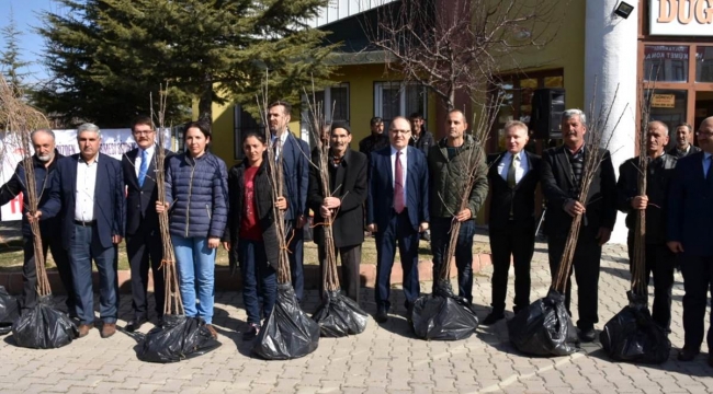 Vali Tutulmaz Fidan Dağıtım Töreni’ne Katıldı