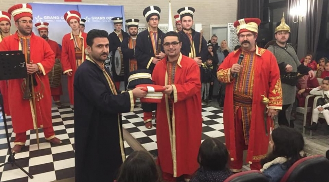 Belediye mehter Takımından Başkan Zeybek’e ziyaret