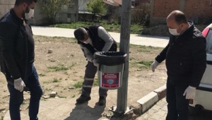 Dazkırı Belediyesi Tıbbi Atık Kutuları Oluşturdu