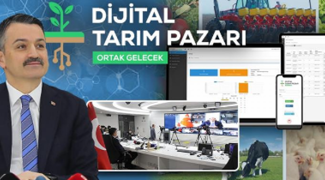 Tarımda Üretici ve Tüketicinin Yüzü ‘Dijital Pazarla’ Gülecek