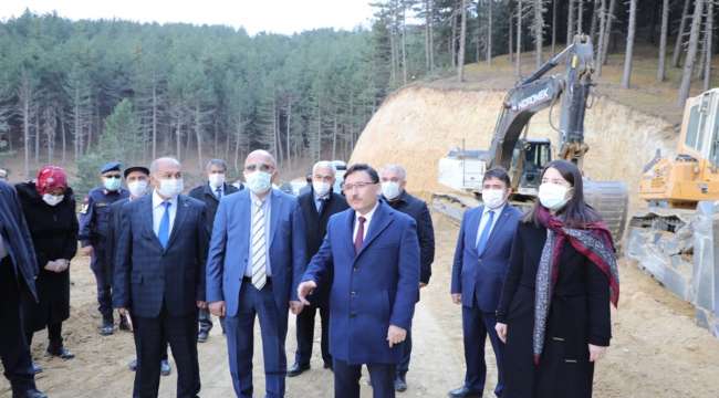 Vali Gökmen Çiçek Kızılören ve Hocalar İlçesinde İncelemelerde Bulundu