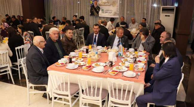 Olgun'dan, 6 ilçe teşkilata birden iftar 