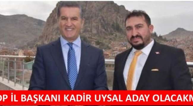 TDP İl Başkanı Kadir Uysal Aday Olacak Mı?