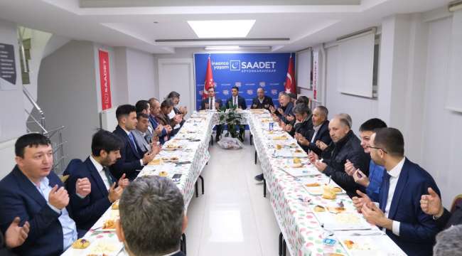 Chp adayı Fatih Aydın Milko Başkanları İle Bir Araya Geldi 