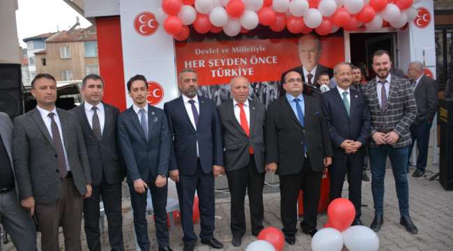 MHP seçmen iletişim merkezi açıldı