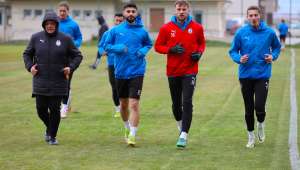 Mor şimşekler Erzincanspor maçı hazırlıklarını sürdürüyor