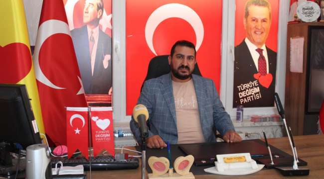 TDP İl Başkanı Uysal : Tenezül edip te ziyaretimize gelmeyişiniz bizi Cumhur İttifakını desteklemeye teşvik ediyor