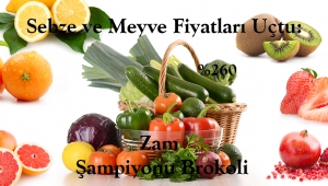 Hal’de Sebze ve Meyve Fiyatları Uçtu: Zam Şampiyonu Brokoli