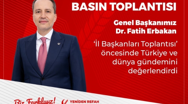 Yeniden Refah Partisi'nin 6. Yılı Kutlaması ve Türkiye'nin Güncel Sorunları