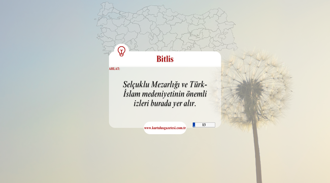 13 - Bitlis