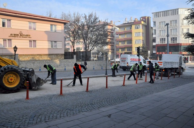  Akşehir Belediyesi’nden dolgu çalışması