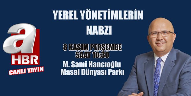 Başkan Çoban Haber kanalında canlı yayına katılacak