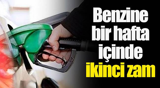 Benzine yine zam 6 liraya dayandı